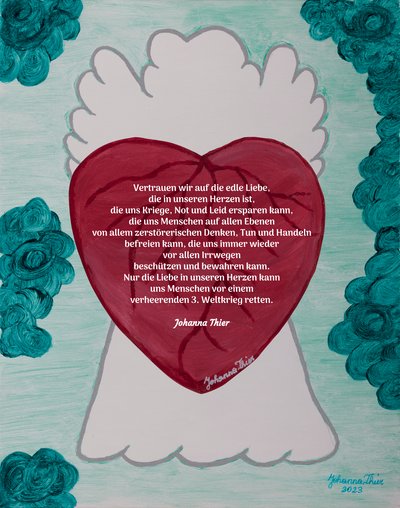 The Rosental Peace Message for World Peace - Version 1 by Johanna Thier