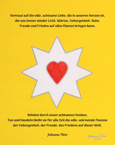 The Noble Flame of Love by Johanna Thier