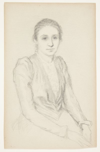 Portrait of Susette Holten by Johanne Krebs