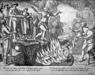 Sati by Johannes Baptista van the Younger Doetechum