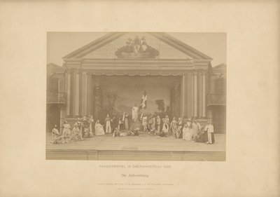 Passion Play of Ober-Ammergau - The Resurrection by Johannes Bernhard