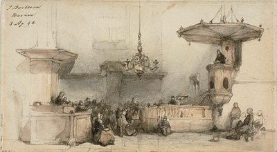 Interior of a Church by Johannes Bosboom