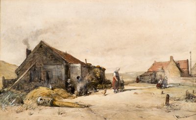 Old Houses by Johannes Bosboom
