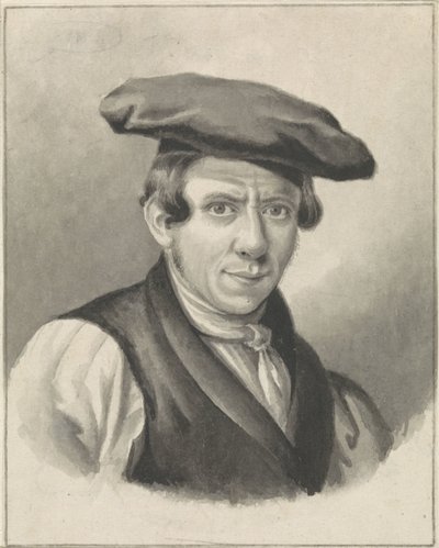 Self-Portrait of Johannes Boshamer by Johannes Boshamer