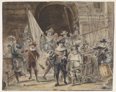 The Night Watch by Johannes Dyserinck