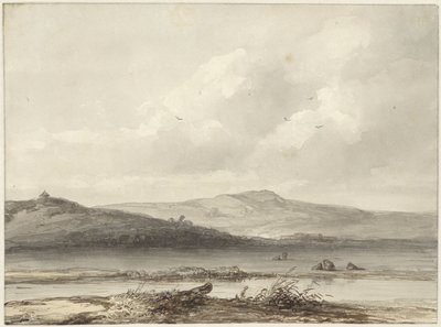 Dune Landscape by Johannes Franciscus Hoppenbrouwers