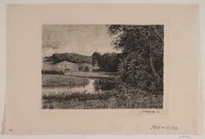 Landscape with Stream by Johannes Groth