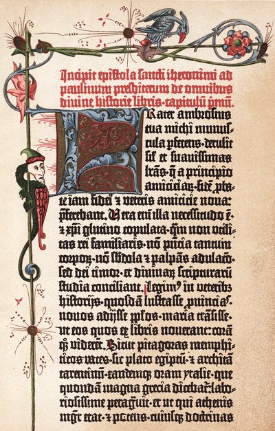 Page from Gutenberg