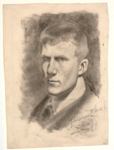 Self-Portrait by Johannes Holbek