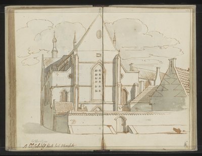 Catharijnekerk in Utrecht by Johannes Huibert Prins