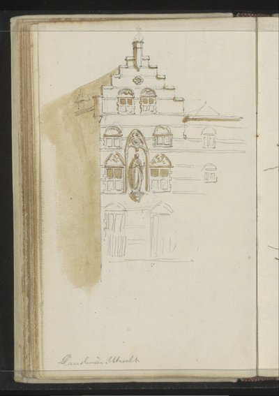 Papal House in Utrecht by Johannes Huibert Prins