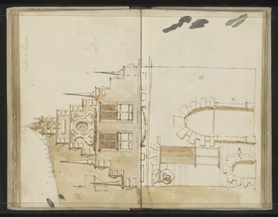 Meat Hall in Haarlem by Johannes Huibert Prins