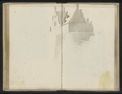 Watersloot Gate in Delft by Johannes Huibert Prins