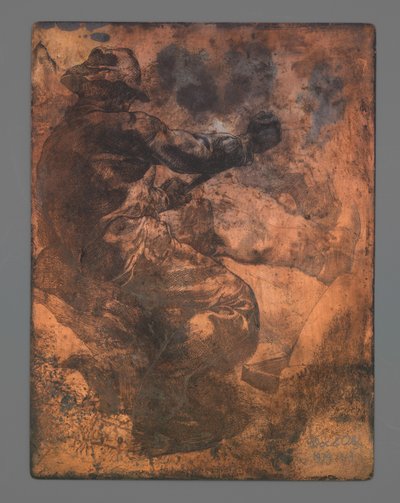 Worker Seen from the Back by Johannes Josephus Aarts