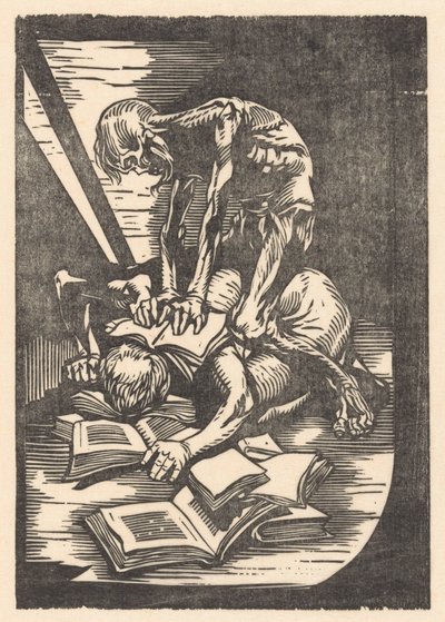 Death with Victim by Johannes Josephus Aarts