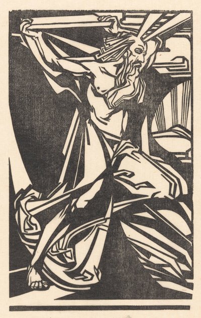 Moses with the Tablets of the Law by Johannes Josephus Aarts