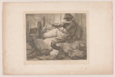 Worker wriggling by Johannes Josephus Aarts