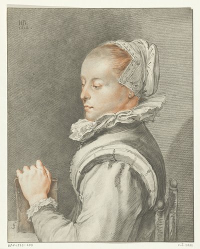 Portrait of a Young Woman by Johannes Kornlein