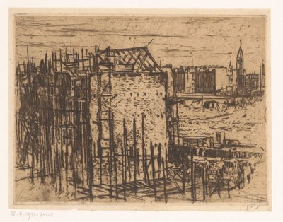 Houses Under Construction by Johannes Löhr