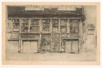 Facade on Vuile Weespad in Amsterdam by Johannes Löhr