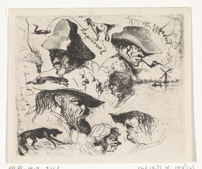 Various Things Made in the Evening by Johannes Tavenraat