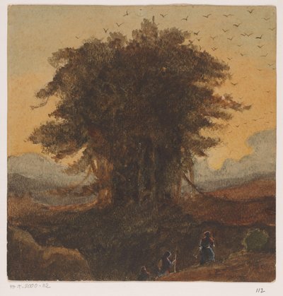 The Tree with Many Birds by Johannes Tavenraat