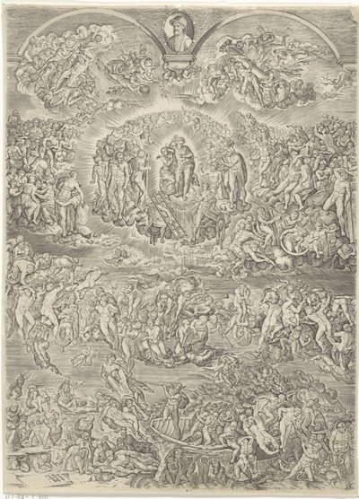 Last Judgment by Johannes Wierix