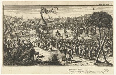 Dutch Representatives Appear Before Koxinga by Johannes van Baden