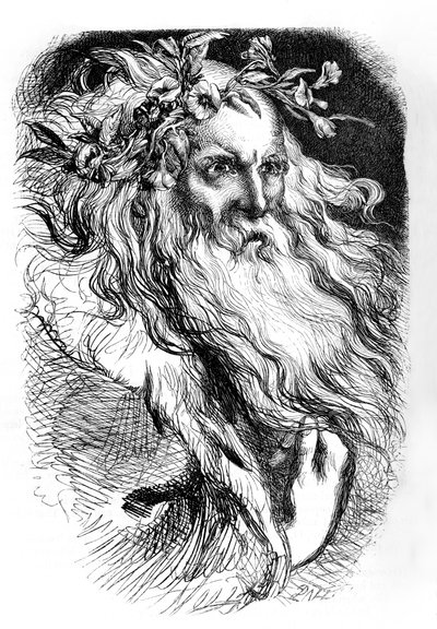 King Lear by John (after) Gilbert