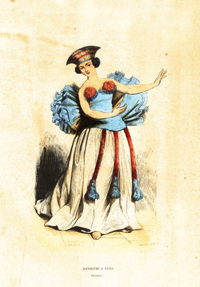 Dancing Woman on Tahiti by John (after) Webber