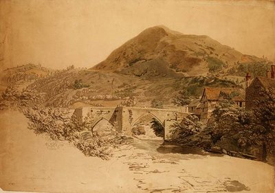 Bridge at Llangollen by John Alexander Gresse