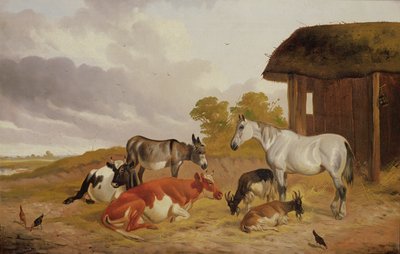 Farmyard Companions by John Alfred Wheeler