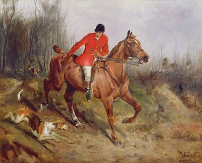 Hunting Scene by John Alfred Wheeler