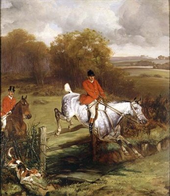 Jumping a Fence by John Alfred Wheeler