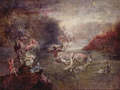 The Fairy Lake by John Anster Fitzgerald