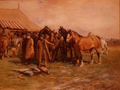 Horse Fair by John Atkinson