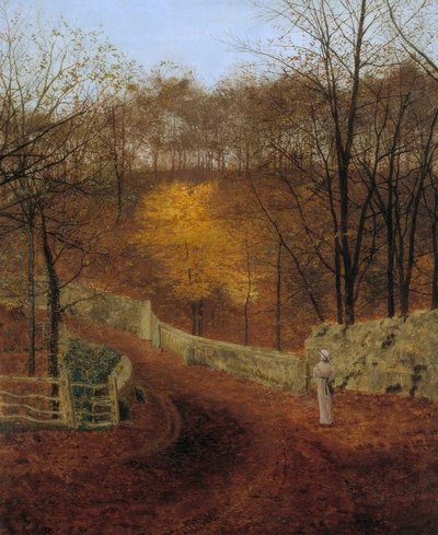 Autumn by John Atkinson Grimshaw