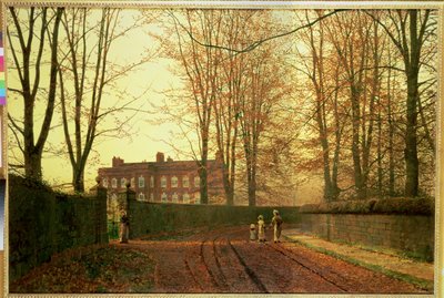 Going to Church by John Atkinson Grimshaw