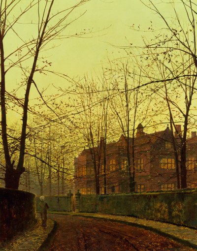 Golden Autumn by John Atkinson Grimshaw