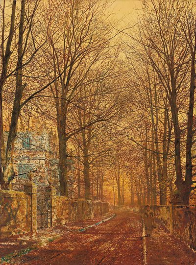 In the Golden Olden Time by John Atkinson Grimshaw