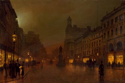 Manchester (England) by John Atkinson Grimshaw