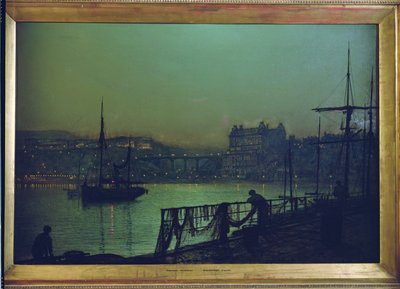 Scarborough: Lights by John Atkinson Grimshaw