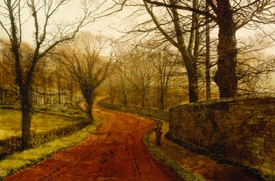 Stapleton Park, Pontefract, 1877 by John Atkinson Grimshaw