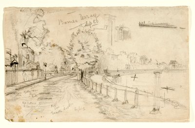 Thames at Barnes by John Atkinson Grimshaw