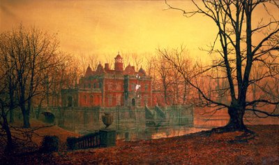 The Haunted House by John Atkinson Grimshaw