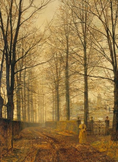 Three Hundred Years Ago by John Atkinson Grimshaw