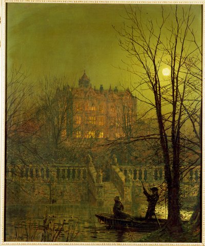 Under the Moonbeams by John Atkinson Grimshaw
