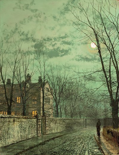 Under the Moonbeams, 1887 by John Atkinson Grimshaw