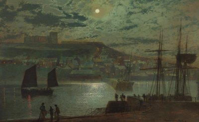 Whitby Harbor by John Atkinson Grimshaw