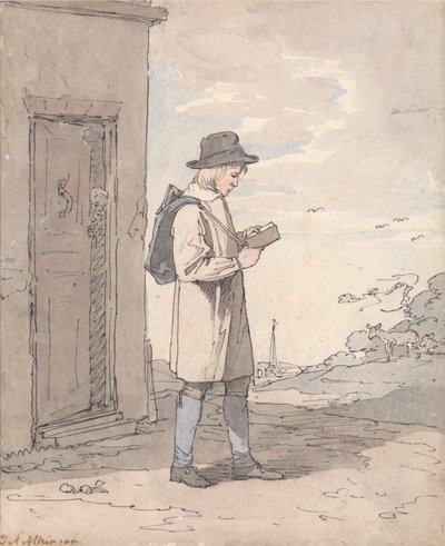 Going to School by John Augustus Atkinson